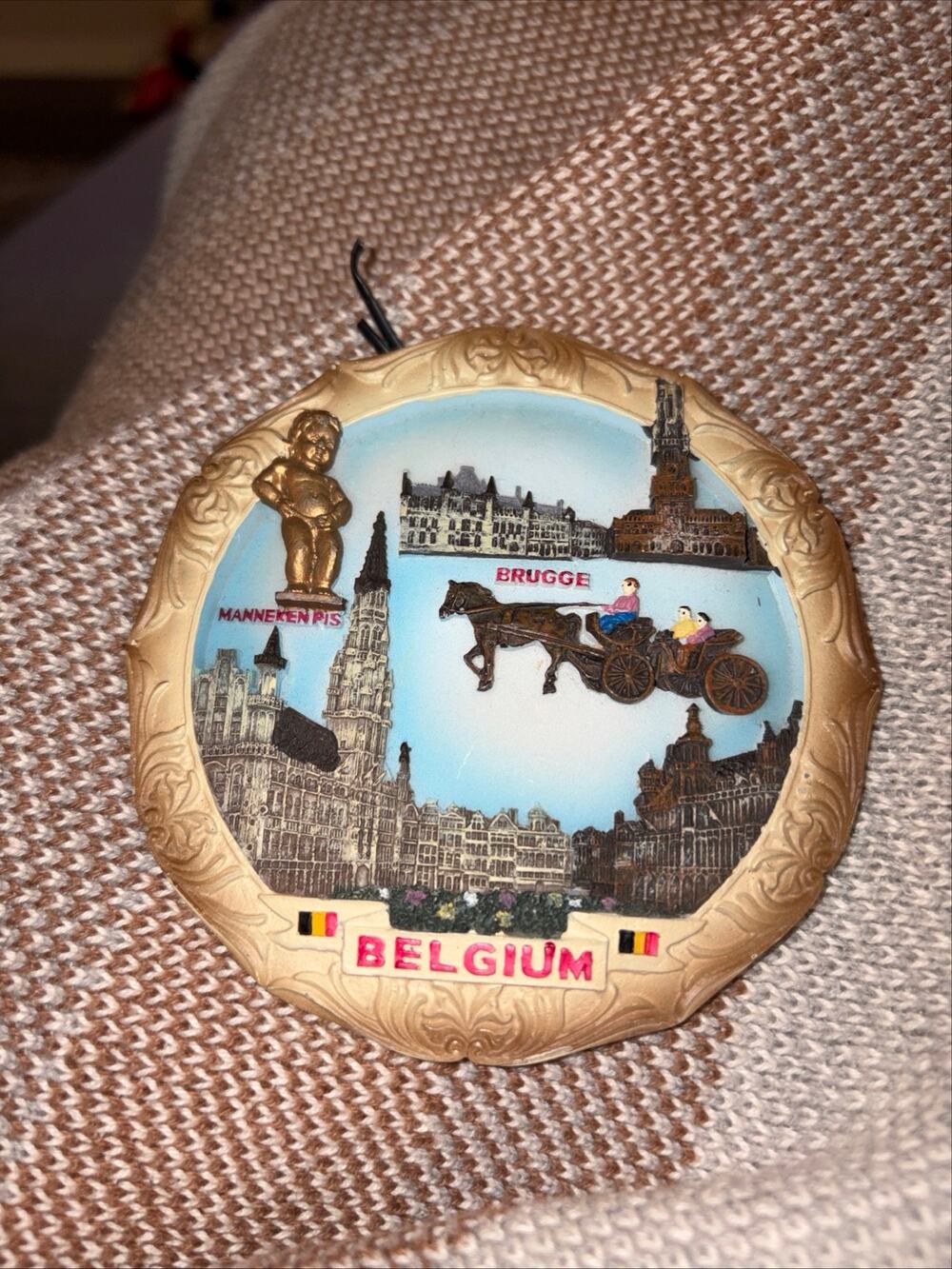 Belgium 3D ornament